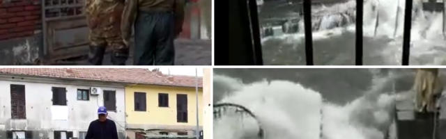 APOKALIPTIČNE SCENE sa Sicilije: Uragan nastavlja da razara! Ulice postale podivljale reke (VIDEO)