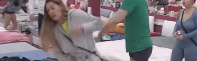 ZVEZDAN GAĐAO I OKUPAO ANU ŠLAJMOM! Robijaš na pomen Ace Bulića napravio HAOS u rijalitiju, ponovo NASRNUO na bivšu! (VIDEO)