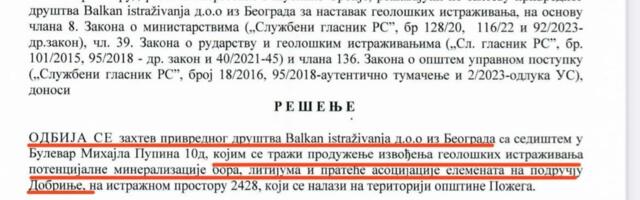 Inicijativa za Požegu:Dobili smo bitku ,dobićemo i rat protiv Jadar litijuma