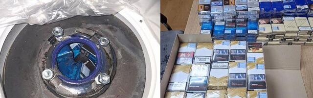 Švercovao cigarete u bojleru