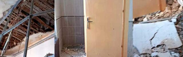 PUF: Urušio se deo objekta Hemijsko-prehrambene i tekstilne škole „Uroš Predić“