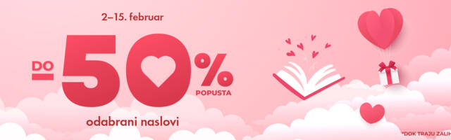 Vulkan izdavaštvo voli svoji čitaoce: Do 50% popusta u toku akcije Dana zaljubljenih!