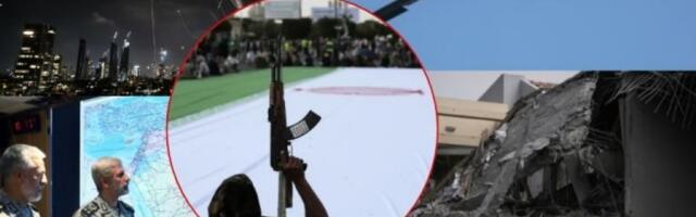 GORI IZRAEL! Iranci napali sa svih strana, najveći gradovi zasuti raketama! (VIDEO)