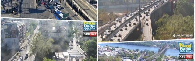 Jutarnji špic za kraj radne nedelje: "Čepovi" u Bulevaru despota Stefana, radovi u Takovskoj i kolaps na Autokomandi (FOTO)