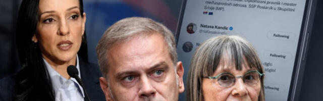 Мариника, Борко и Наташа прате налог који је поручио: „Смрт Трампу, Путину и Вучићу”
