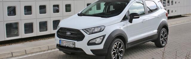 TEST: Ford EcoSport 1,0 EcoBoost Active