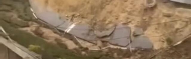 Obrušio se put kod Centra izvrsnosti u Kragujevcu