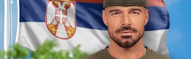 RIKI MARTIN KUPIO ŠAJKAČU I SRPSKU ZASTAVU: S decom obišao našu prestonicu: O, Beograde, prelep si! (FOTO)