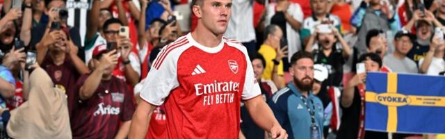 "Tobdžije" videle Đokereša: Šveđanin debitovao u porazu Arsenala (VIDEO)