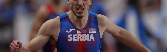 Boško Kijanović u polufinalu u trci na 400 metara na SP u dvorani