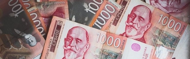 Srednji kurs 117,5758 dinara za jedan evro