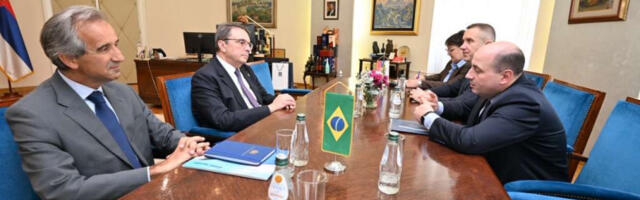 Козарев са саветником у Амбасади Бразила о могућностима јачања сарадње