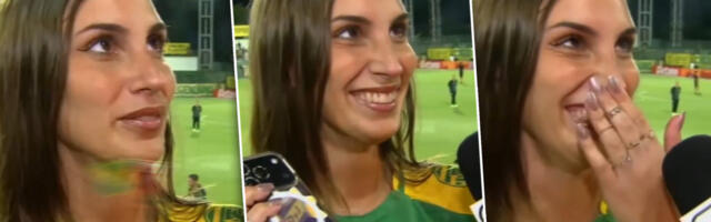 Vrela Argentinka navija za Zvezdu! Oduševila se atmosferom na "Marakani", a onda je pokazala ovo (VIDEO)
