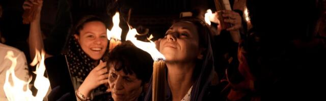 Deljenje Blagodatnog ognja večeras u Hramu Svetog Save u Beogradu