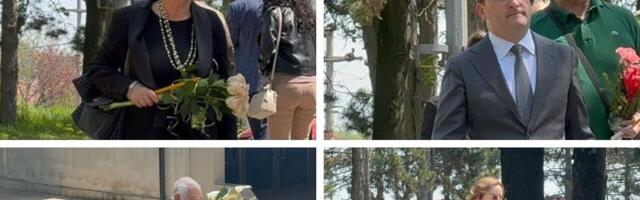 Ministar Selaković, Izvorinka, Karleuša... javne ličnosti ispraćaju suprugu Čede Markovića na večni počinak