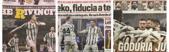 Buongiorno Italia: Inter poklanjao, Juve se zahvaljivao, Džeko do juna u Romi