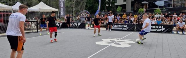 Na trgu u Leskovcu održan turnir u fudbalu 3×3