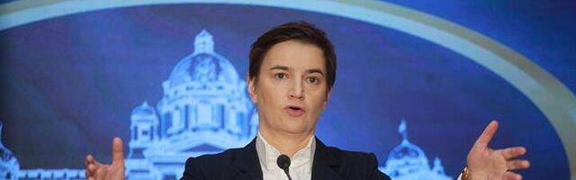 Brnabić dematovala da je vozilo iz Vučićeve pratnje učestvovala u udesu