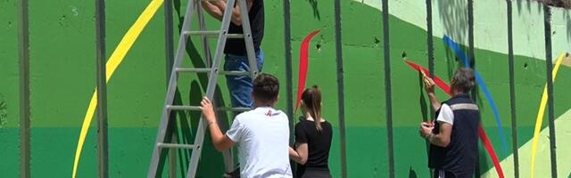 Mural Udruženja „Da ne dišemo Duboko“: Simbol nade u bolje sutra (VIDEO)