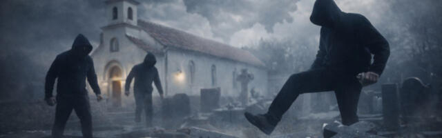 ALBANCI UPALI U SRPSKU CRKVU NA KOSMETU! Počeli da skrnave grobove, razvaljena i ograda - NI MRTVIMA NE DAJU DA POČIVAJU U MIRU