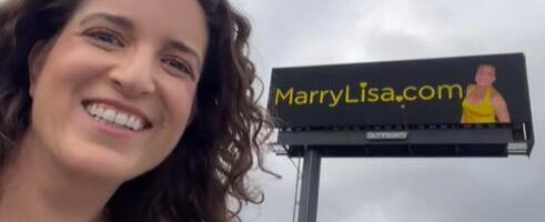 Devojka traži muža preko bilborda: "Ljudi će biti šokirani kad čuju koliko sam potrošila" (Video)