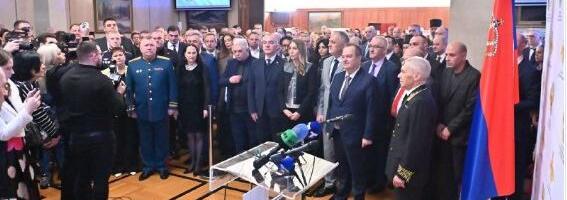 Bocan Harčenko na svečanosti povodom Dana ruske armije: Odnosi Srbije i Rusije se i dalje razvijaju uprkos otežanim uslovima