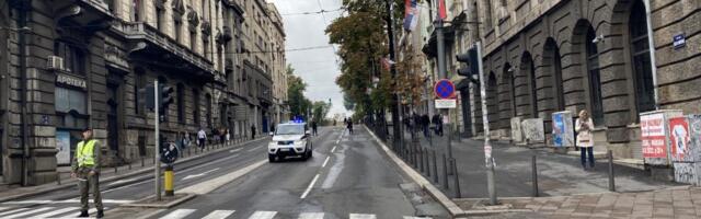 Kakav radostan dan: Napeta atmosfera u centru Beograda