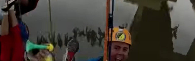 Opasan, ali i za gledanje sjajan poduhvat grupe ljudi u Brazilu (VIDEO)