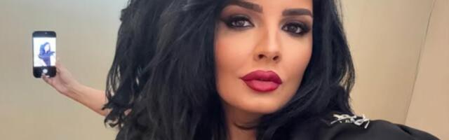 MILENI POPOVIĆ sako jedva prekrio haljinu, sevnula providna čipka - smela kombinacija koja je zapalila mreže (FOTO)