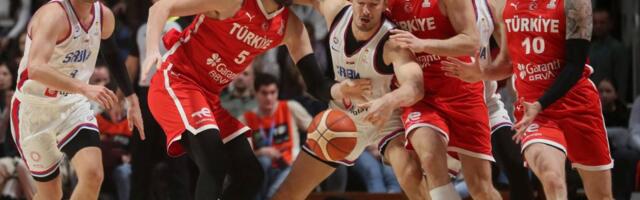 Novi poraz košarkaša Srbije od Turske