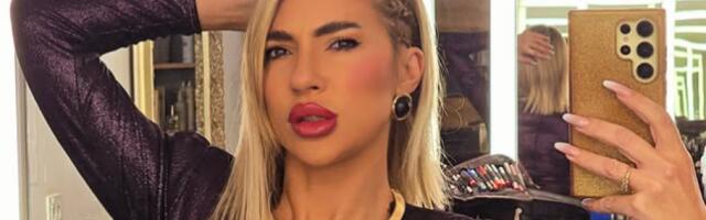 Duga braon kosa i tanke usne: Jovana Jeremić ne liči na sebe (FOTO)