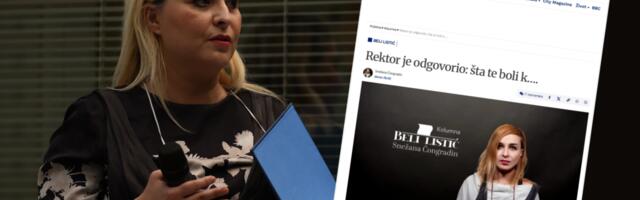 Ovi su elita? Snežana Čongradin oduševljena prostaklukom: Rektor je rekao - šta te boli k....