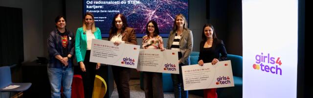 Više od 140 devojčica zakoračilo u svet STEM nauka kroz prvu fazu Mastercard Girls4Tech™ programa u Srbiji
