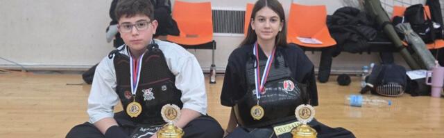 Dva juniora niškog Mušina prvaci Srbije u kendou