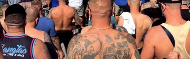 ALBANCI PONIŽENI U VARŠAVI! Poljski navijači im oteli zastavu, pa istakli parolu "Kosovo je Srbija"