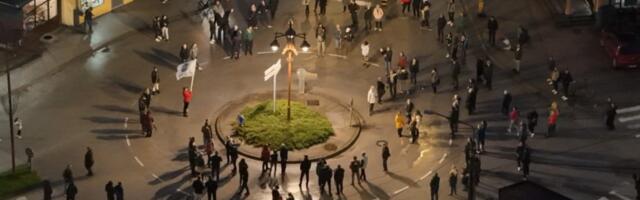 Održan još jedan protest na dve lokacije u Čačku