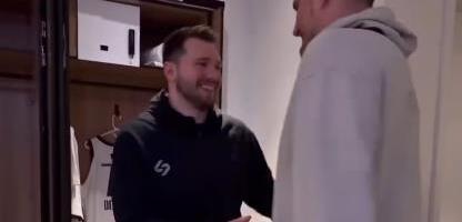 URNEBESNO "PECKANJE" JOKIĆA I DONČIĆA U SVLAČIONICI! Nikola: Mi smo braća! Luka: Ne, nije mi lepo pored brata! (VIDEO)