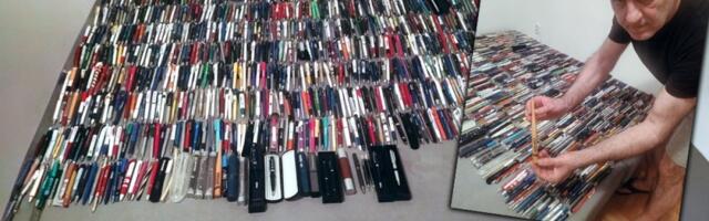 Saša je strastven kolekcionar! Tokom boravka u Švedskoj, fasciniran, odlučio je da ih sakuplja