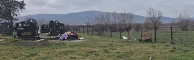 Оскрнављен гроб у Скуланеву код Липљана