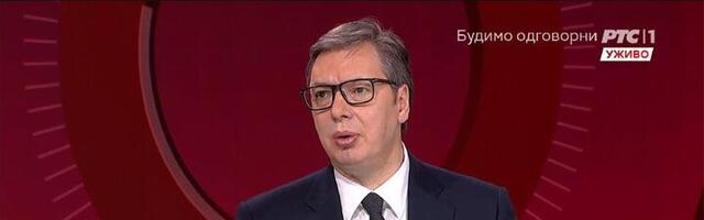 Vučić: Nad Srbijom lebdi "nuklearni udar"