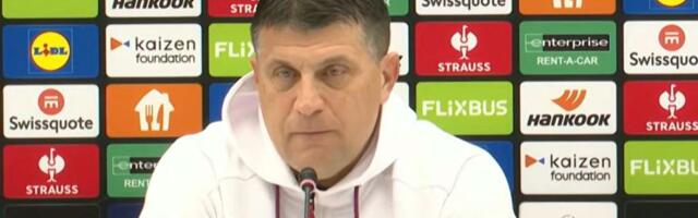 Pratite konferenciju Vladana Milojevića posle pobede Zvezde nad Šturmom u Gracu