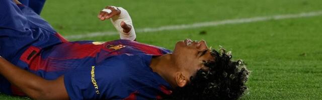 Pobeda uzela danak: Jamal doneo tri boda Barseloni, pa se povredio (VIDEO)