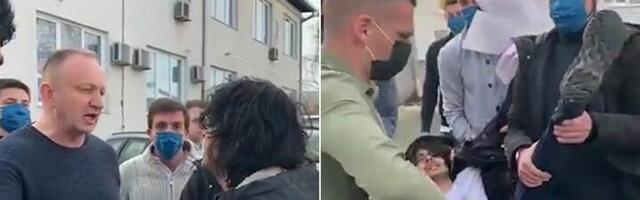 Čovek koji je pretio smrću Mariniki Tepić, došao u stranku da je progoni (VIDEO)