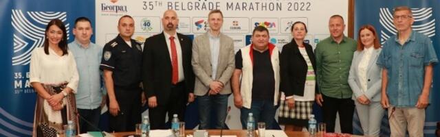 Na 35. Beogradskom maratonu učestvuje 6.700 trkača