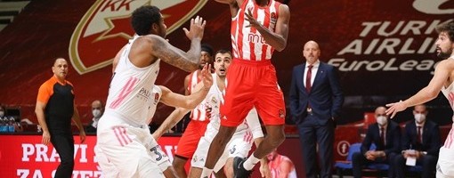 Košarkaši Zvezde izgubili od Real Madridu u Beogradu