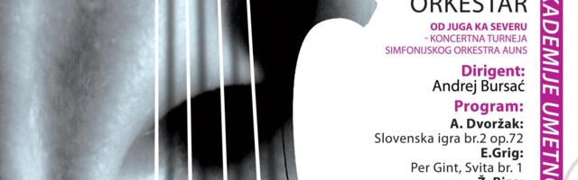 U LKC-u večeras (sreda) nastup simfonijskog orkestra Akademije umetnosti Novi Sad