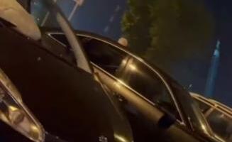 LANČANI SUDAR NA NOVOM BEOGRADU! Otvorili se i VAZDUŠNI JASTUCI: Ekipa Hitne pomoći na terenu, saobraćaj usporen (VIDEO)