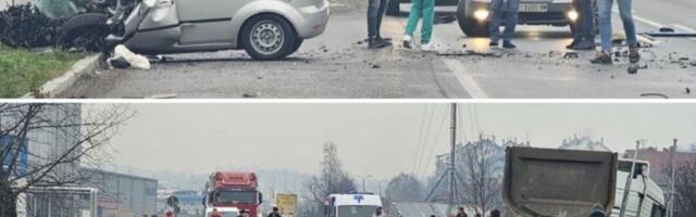 EVO KO JE NASTRADAO U STRAVIČNOJ NESREĆI KOD GORNJEG MILANOVCA! Očevici nesreće opsiali HOROR PRIZORE sa lica mesta: "Stravičan sudar..." (FOTO)