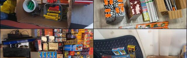 Ne postoji šansa da pogodite koliko su pirotehničkih sredstava SAMO JUČE zaplenili policajci u Crnoj Gori!