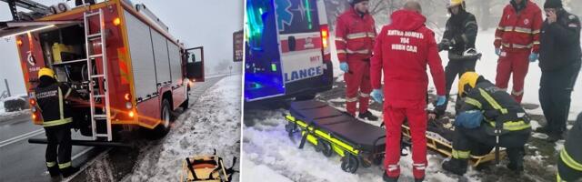 Jeziva scena u Novom Sadu: Osoba propala u podrum sa visine od 5 metara